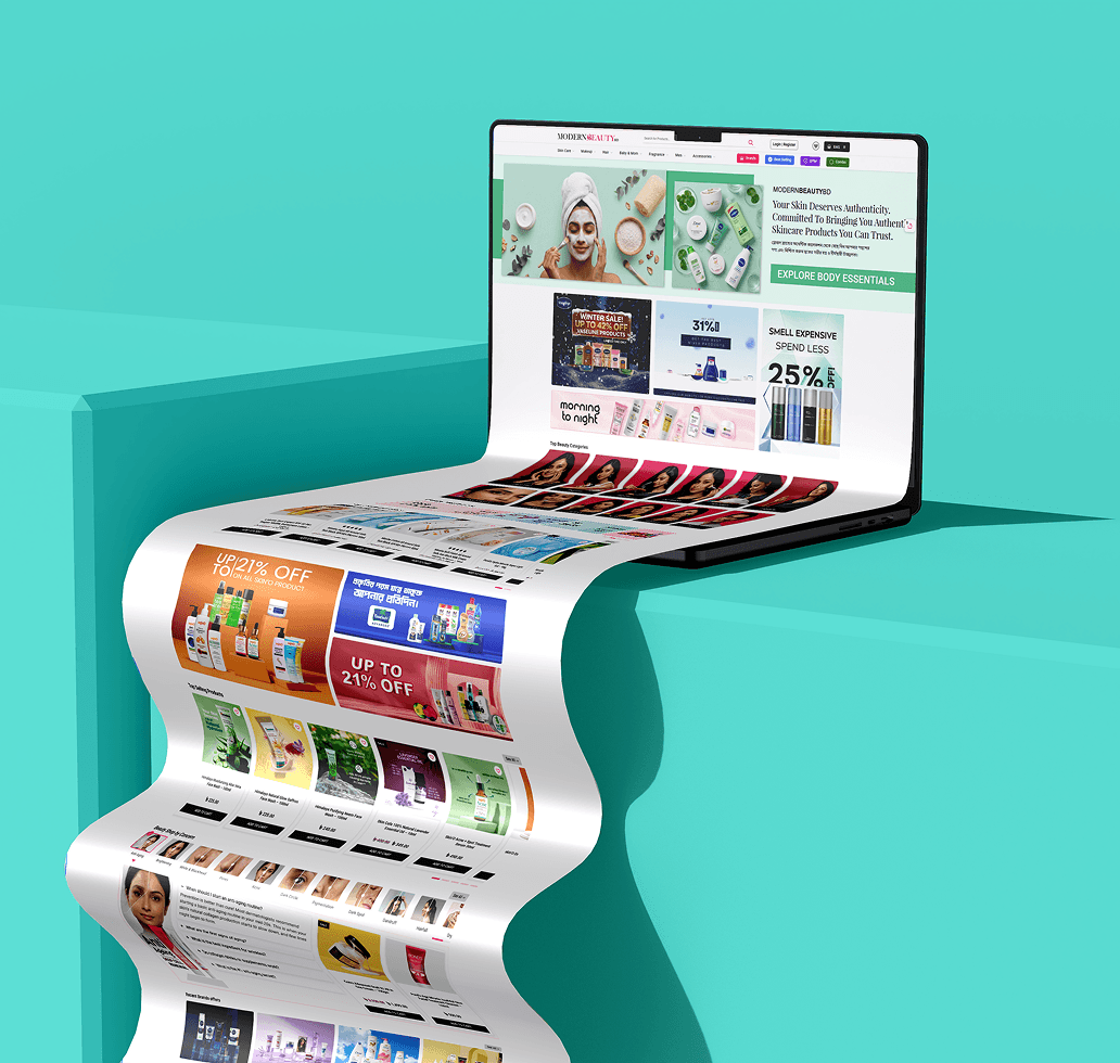 Modern Beauty BD: E-Commerce & SEO